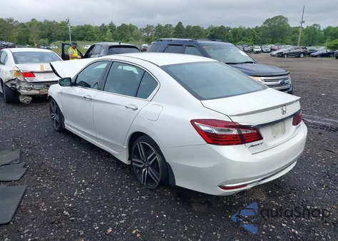 2017 Honda Accord Sport z USA, uszkodzony, nr VIN 1HGCR2F5XHA118839